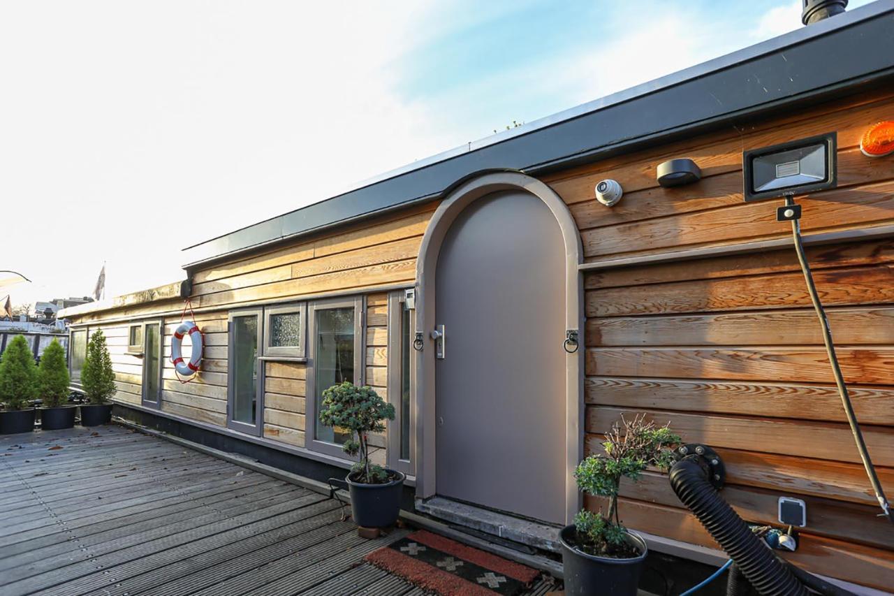 Houseboat Next To Amstel Bed and Breakfast Amsterdam Exteriör bild